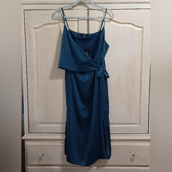 Lulus teal dress - Picture 3 of 6